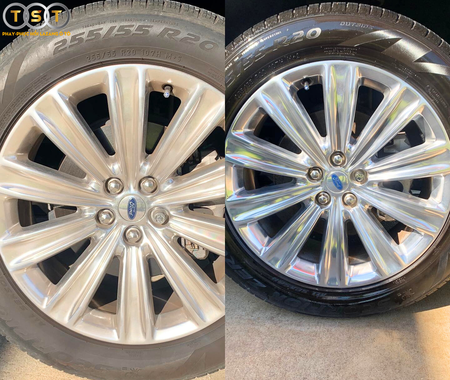 Mạ Crom Lazang Ford - 20 Inch