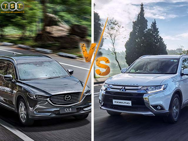 Mua Xe Gia đình Nên Chọn Outlander CVT Hay CX-8 Luxury?