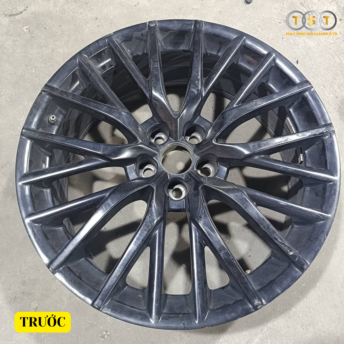 Sơn Lazang Lexus Rx350 - Màu Ánh Thép - 20 Inch
