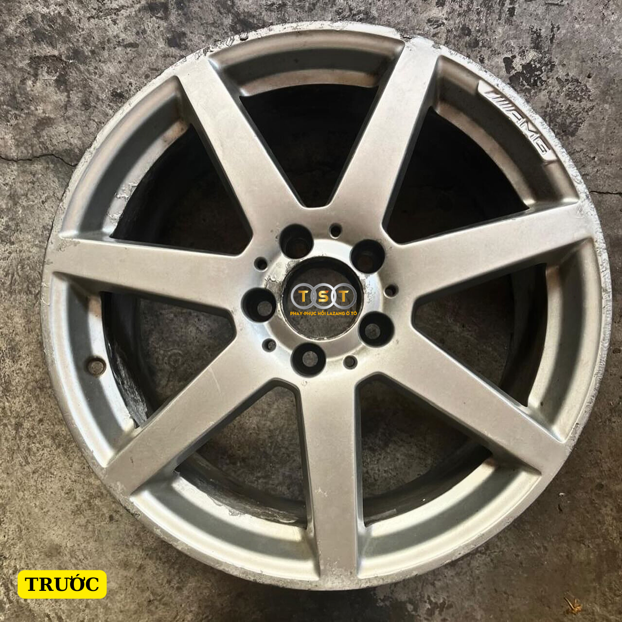 Sơn Lazang Mercedes C250 - 18 Inch