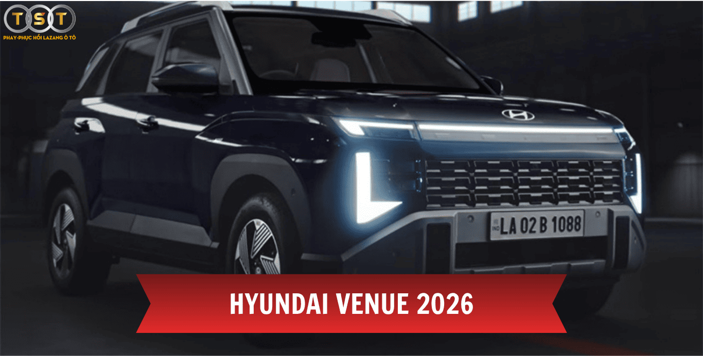 Hyundai Venue 2026: Bước “Lột Xác” Đầy Bất Ngờ Trong Phân Khúc SUV Đô Thị