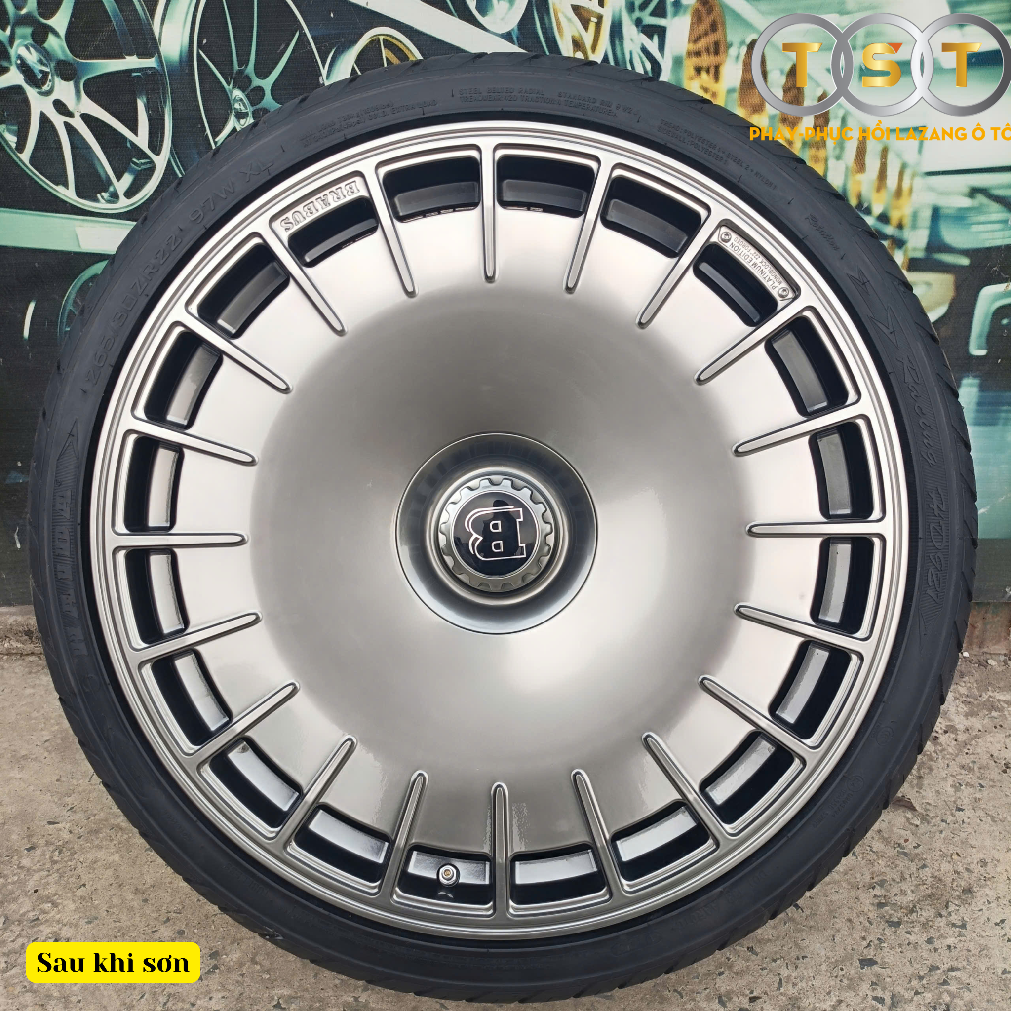 Sơn Lazang Brabus (Mercedes G-glass) >22 Inch