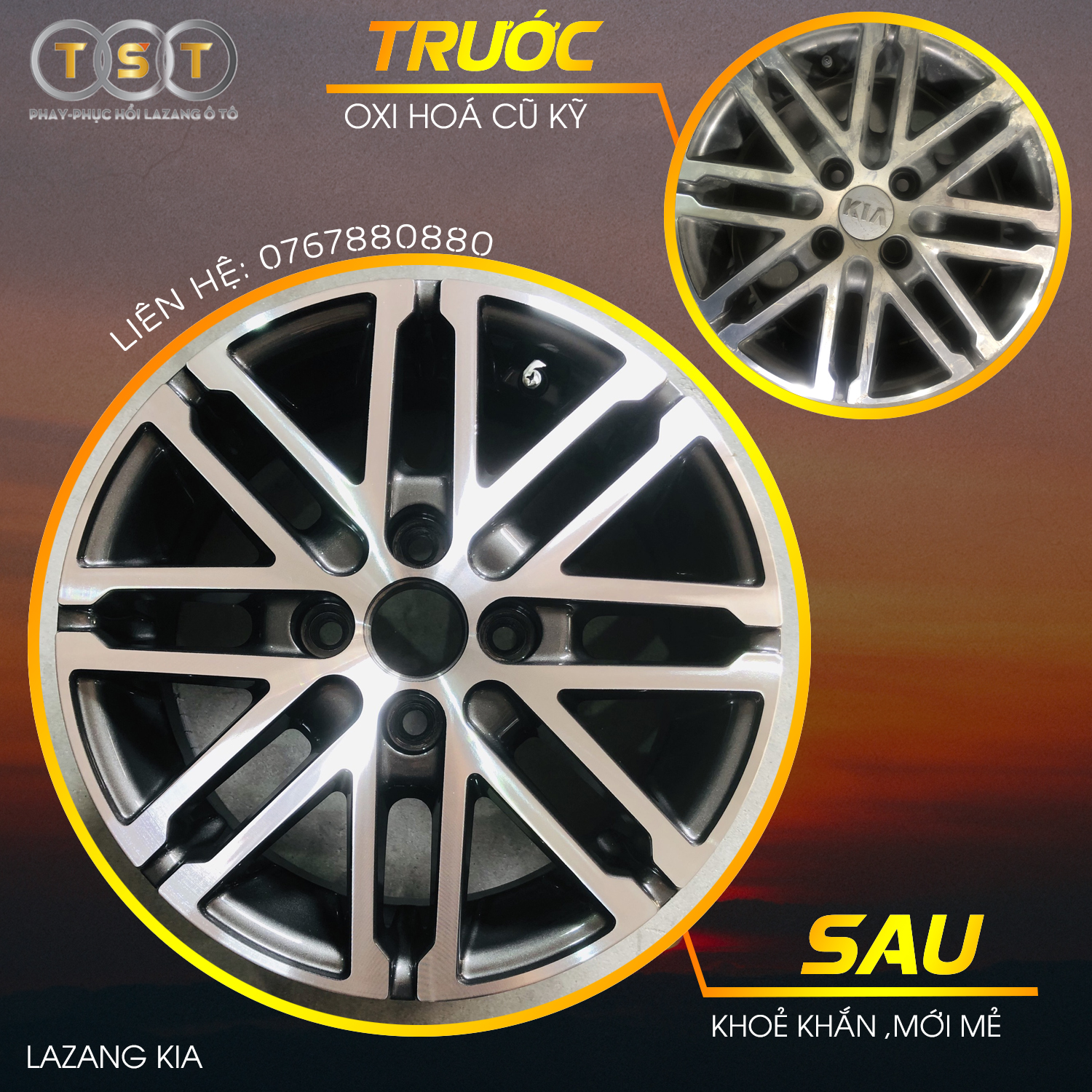 Phay Lazang KiA Soluto - 14 Inch