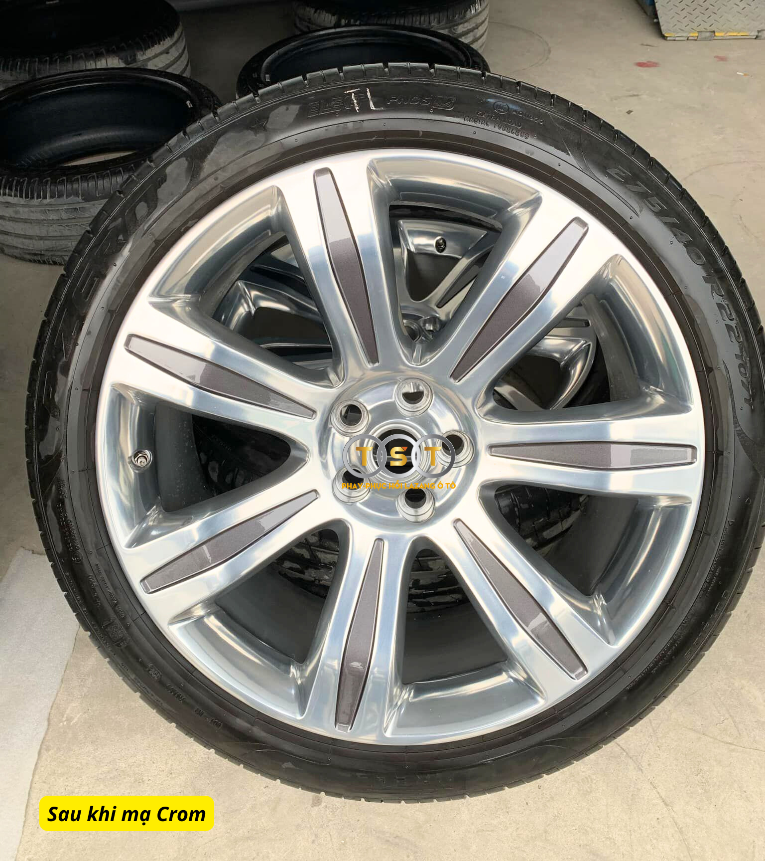 Mạ Crom Lazang Land Rover - 21 Inch