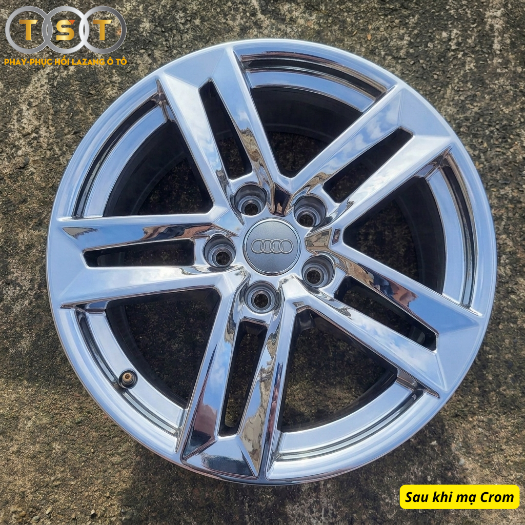 Mạ Crom Lazang Audi A4 - 17 Inch