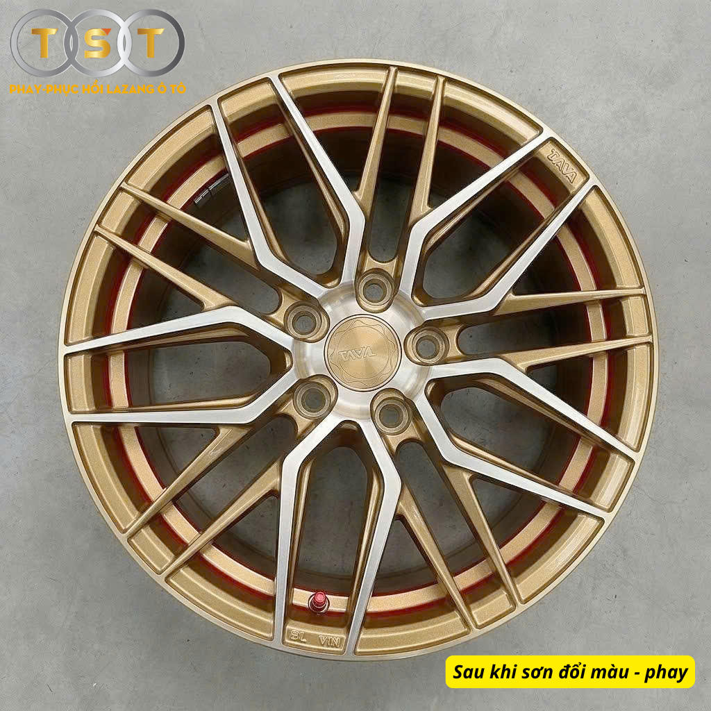 Phay - Sơn Đổi Màu Lazang KiA (Mâm Độ) - 17 Inch