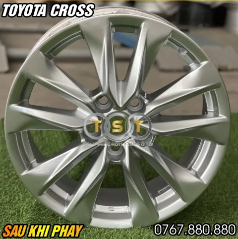 Hàn Lazang Toyota Cross - 18 Inch