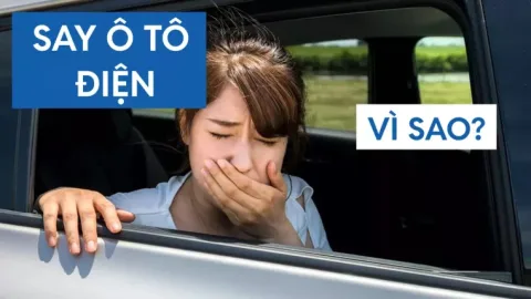 Lý Do Xe Điện Khiến Bạn Say Xe Và Cách Xử Lý