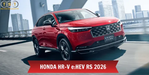 Honda HR-V e:HEV RS 2026 – SUV Hybrid Thể Thao Khiến Giới Trẻ “Đứng Ngồi Không Yên”