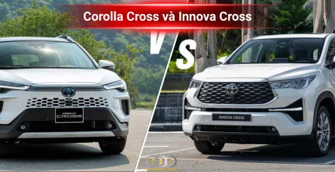 So Sánh Toyota Innova Cross Và Toyota Corolla Cross